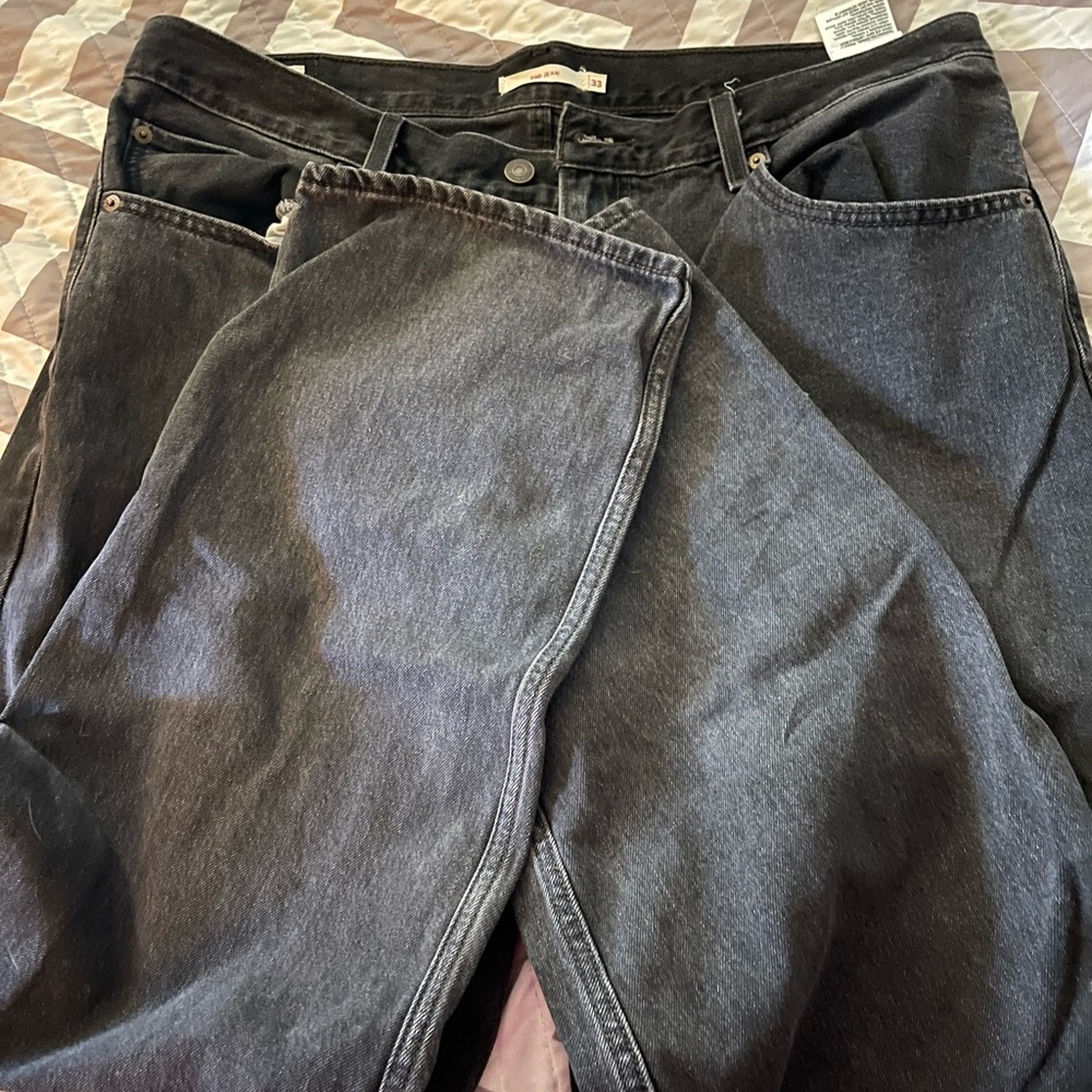 Levi’s dad jeans, 33x30